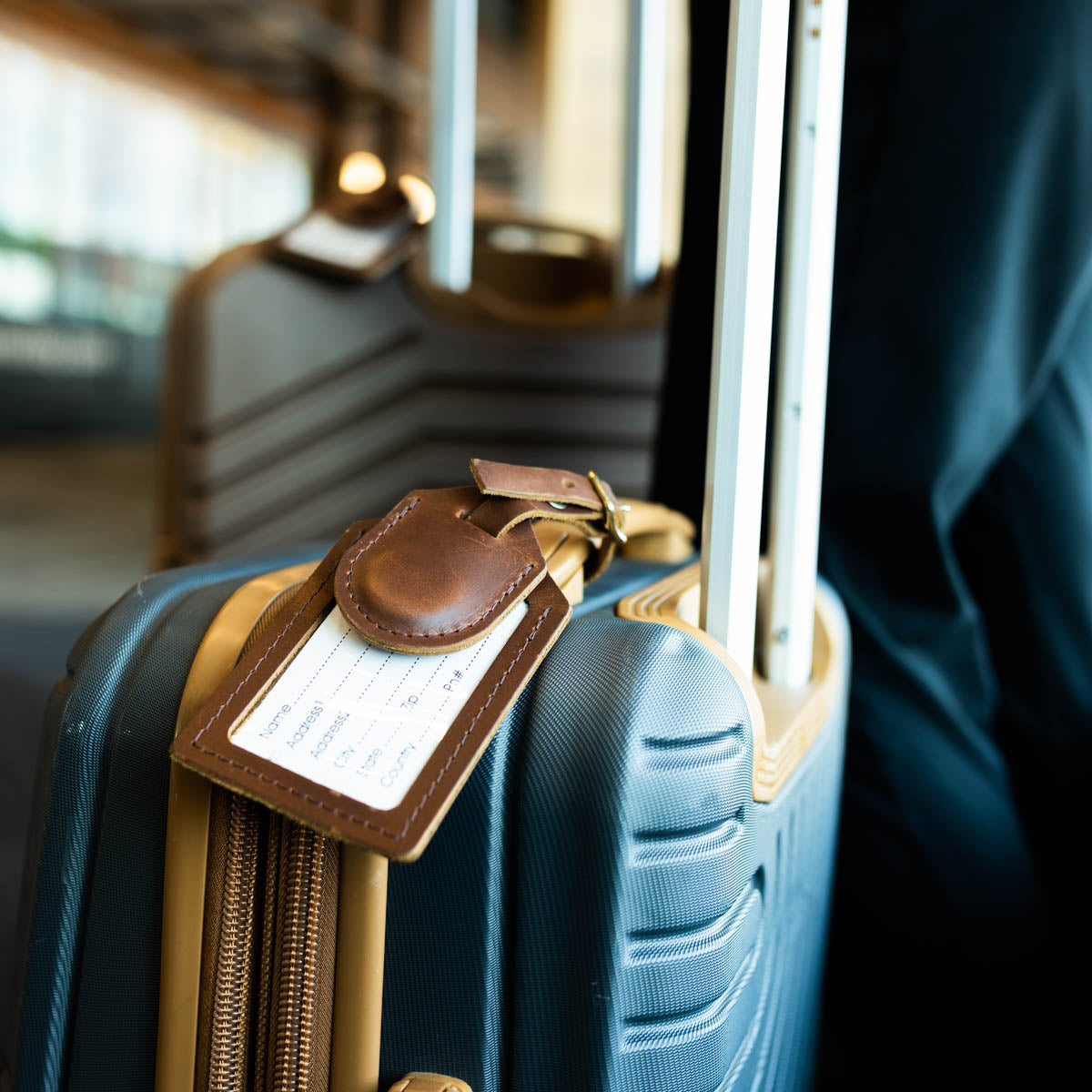 Personalized Leather Luggage Tags For Your Next Trip – Rustico