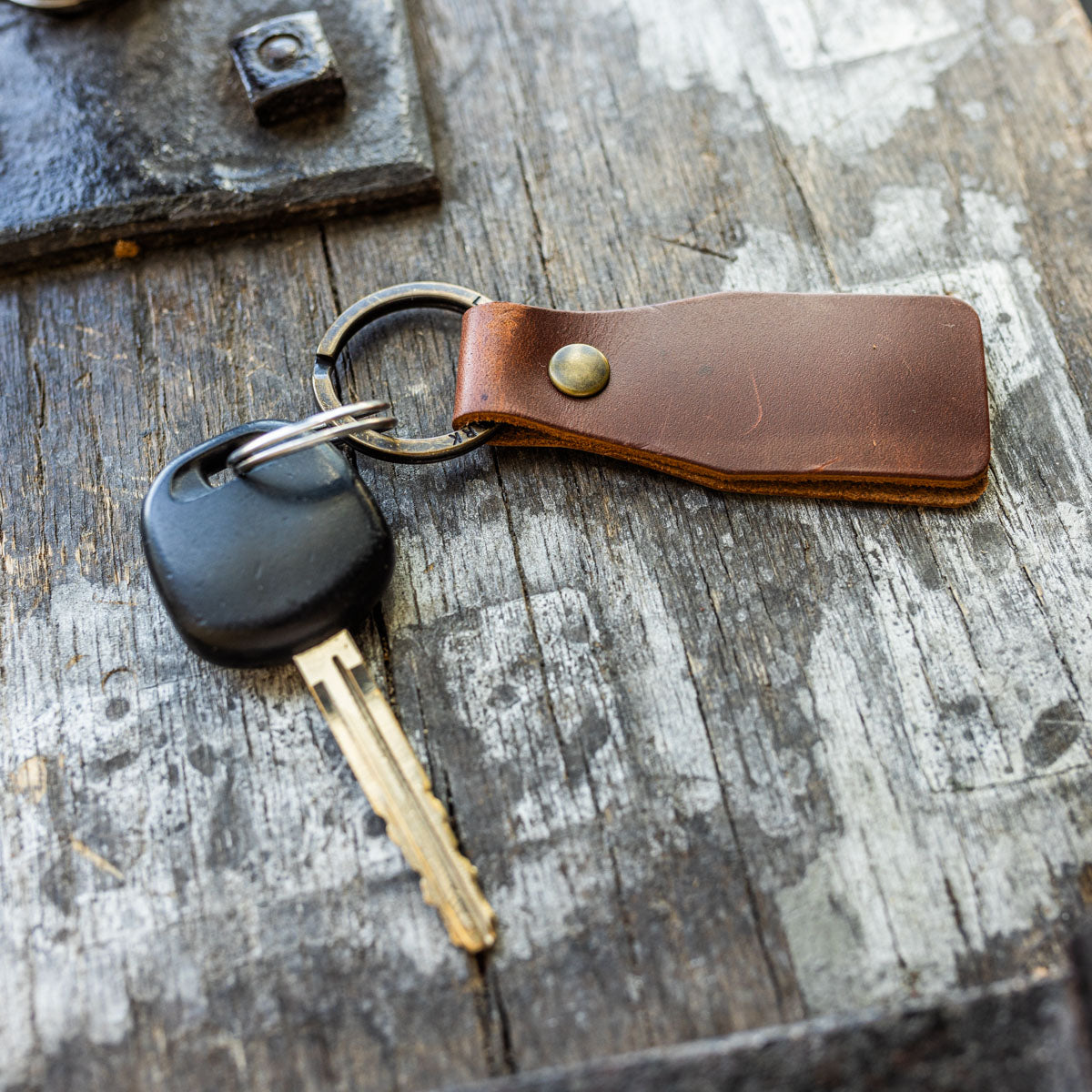 Personalised Keychain. Photo Keychain. Leather Keychain.