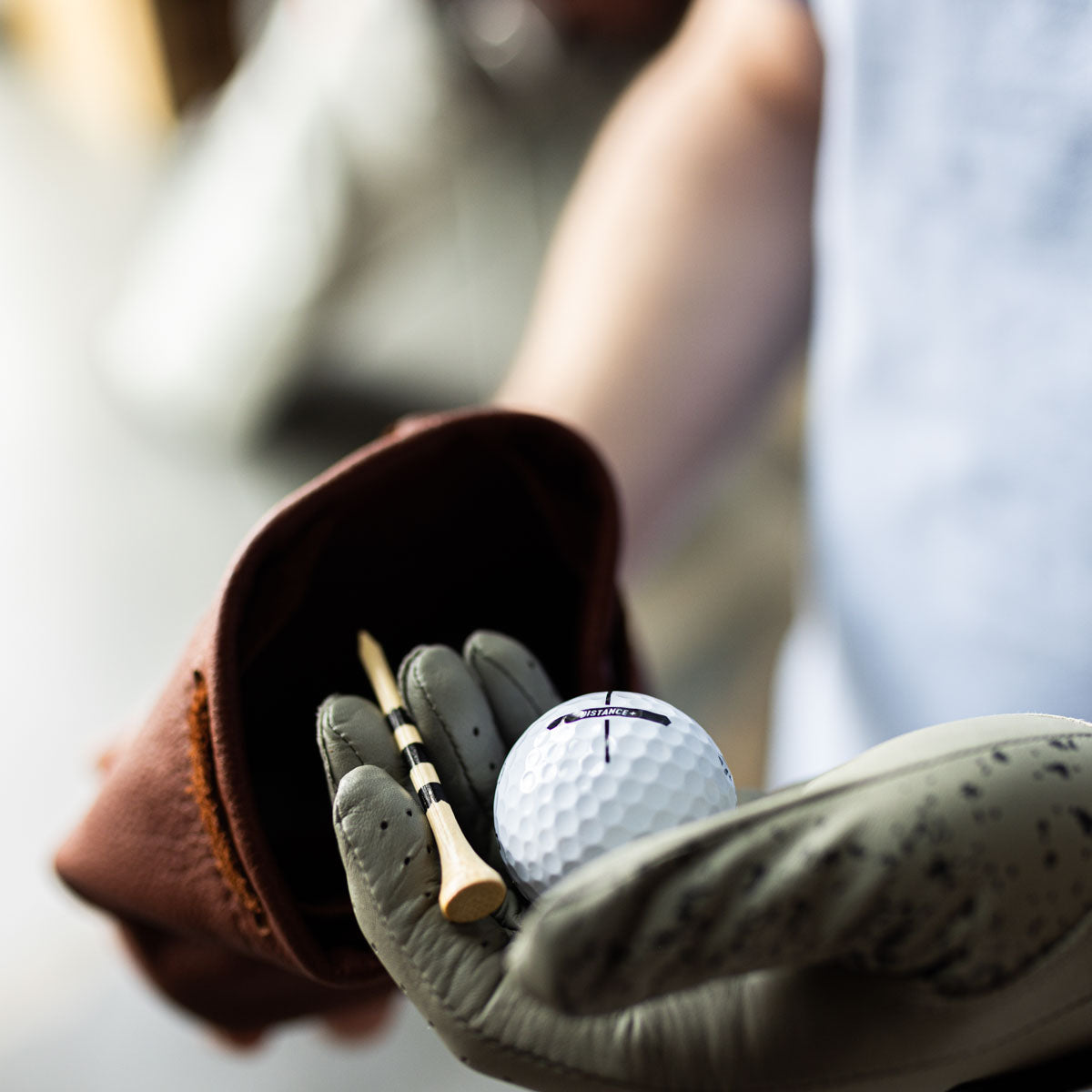4 Pieces Golf Tee Holder Golf Ball Carry Bag Pouch Golf Ball