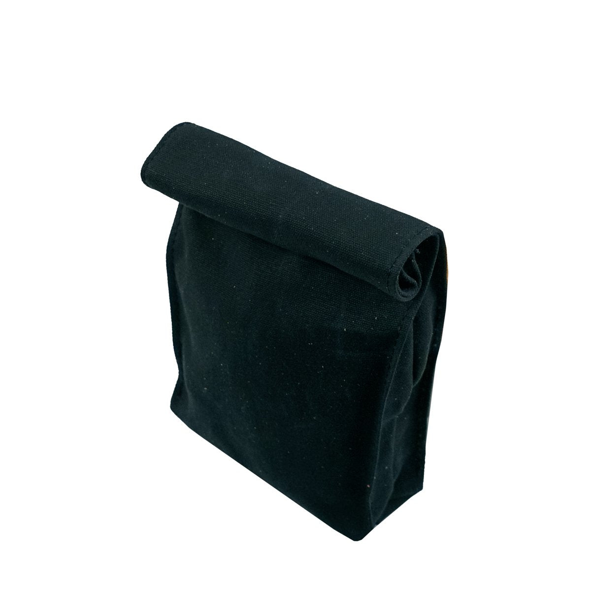 Black Canvas & Leather Fold Top Lunch Bag – Hold Supply Co