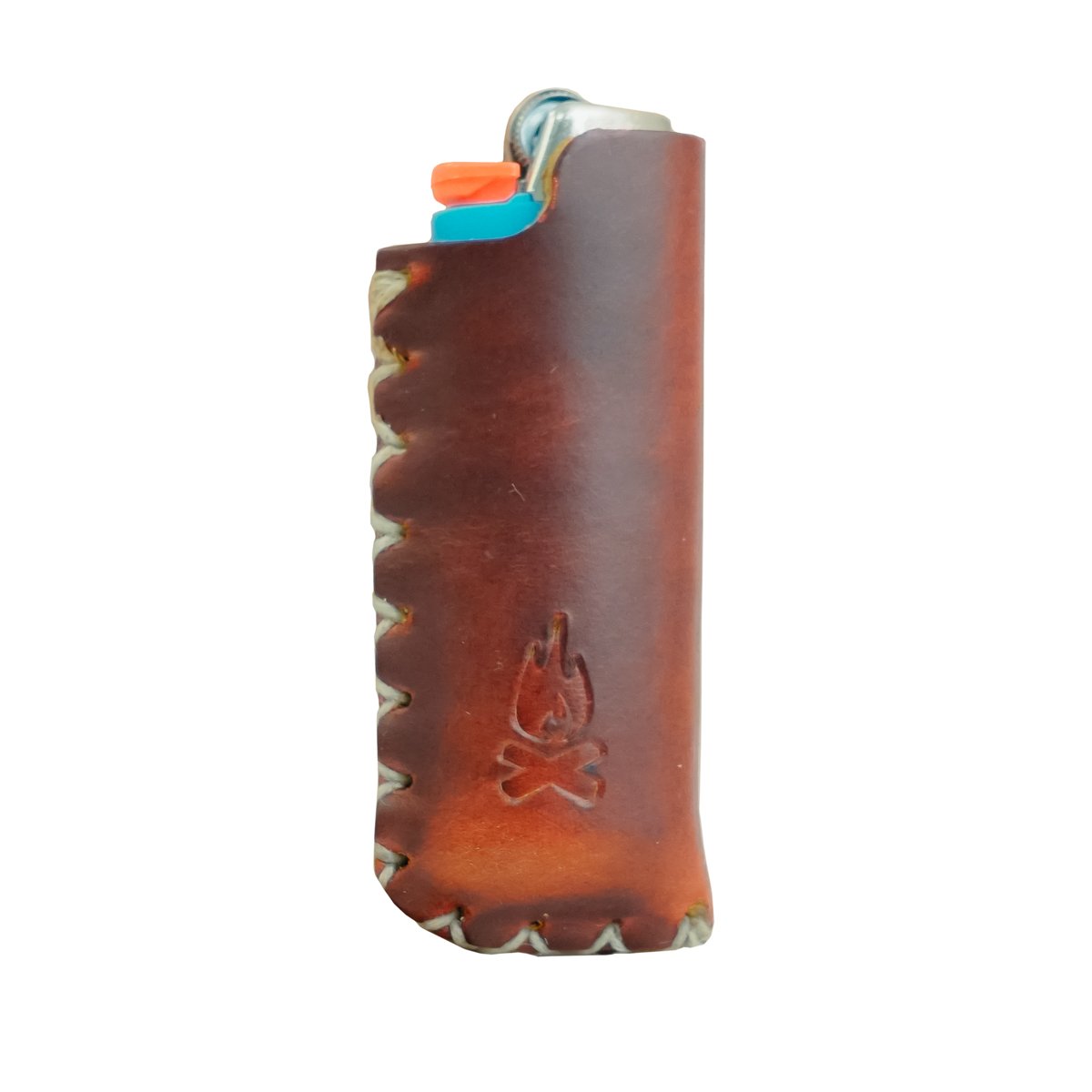 Premium Black Leather Lighter Case | eLighters