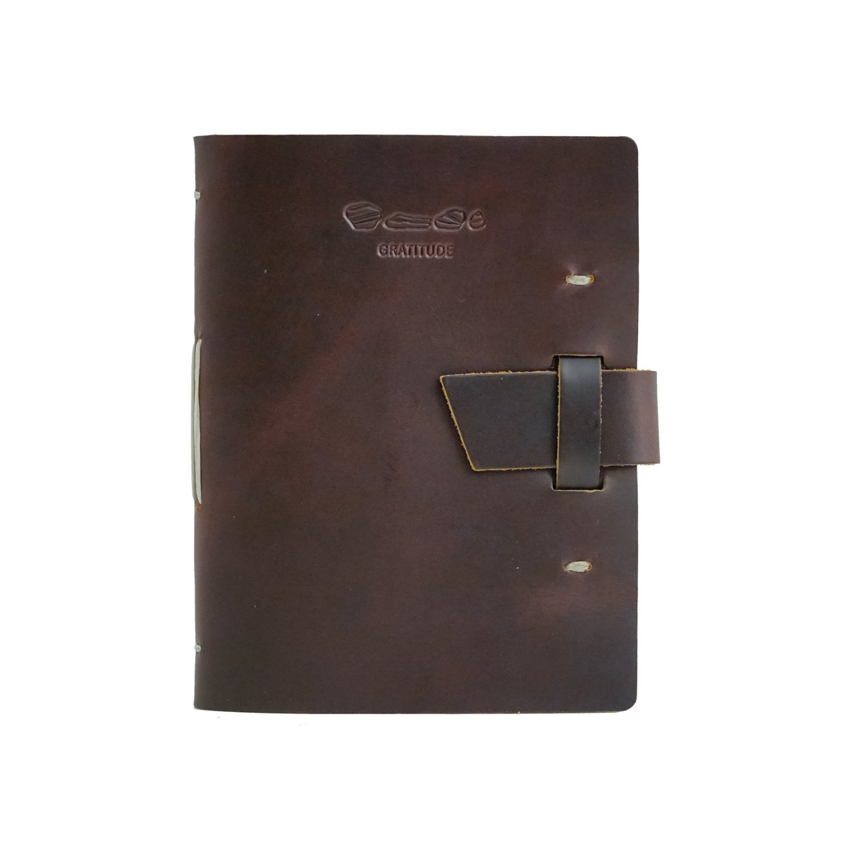 Leather Weekly Gratitude Journal – Rustico