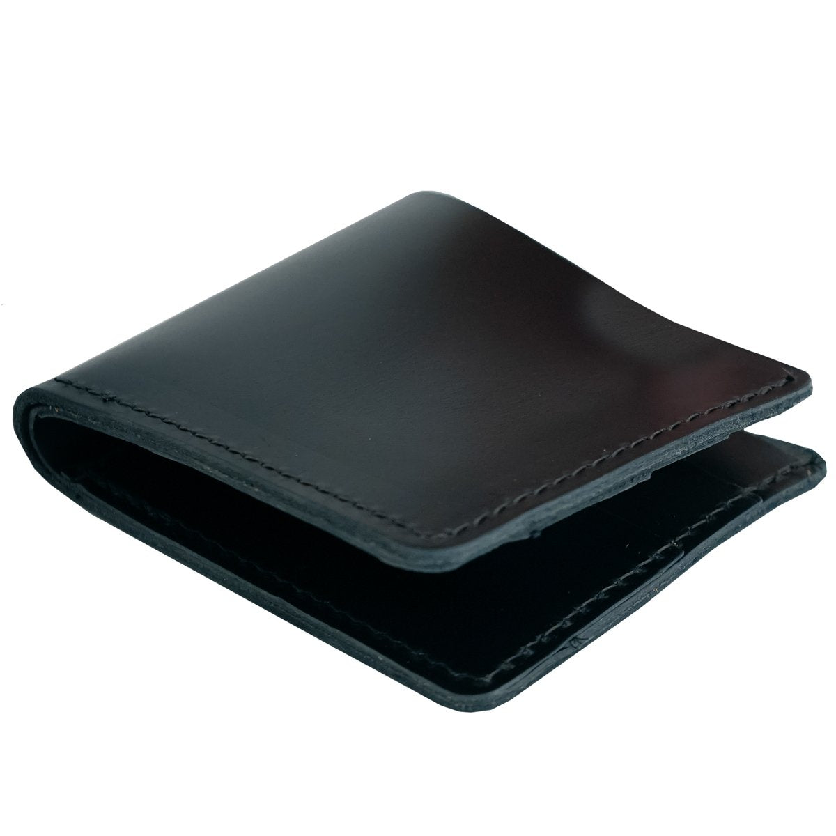 BC012NL - Cuadra Black Exotic Bifold Wallet in Niloticus Leather for Men