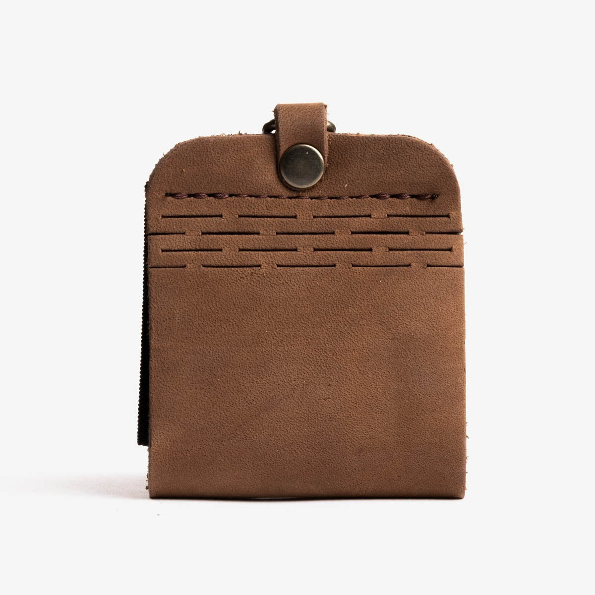 Brown Leather Wristlet Pouch - Wrist Bag | Buffalo Billfold Company